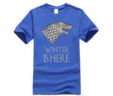 Game of Thrones Wolf Black T Shirts
