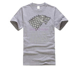 Game of Thrones Wolf Black T Shirts