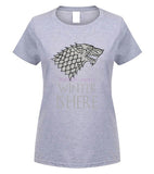 Game of Thrones Wolf Black T Shirts