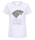 Game of Thrones Wolf Black T Shirts