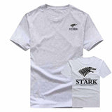 Game of Thrones Wolf T-shirt Stark T-Shirt