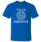 Tshirt Men Valar Morghulis Game of Thrones