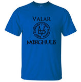 Tshirt Men Valar Morghulis Game of Thrones