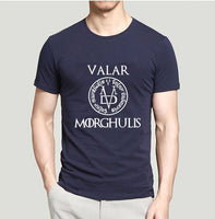 Tshirt Men Valar Morghulis Game of Thrones