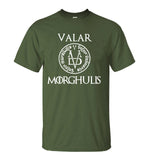 Tshirt Men Valar Morghulis Game of Thrones