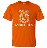 Tshirt Men Valar Morghulis Game of Thrones