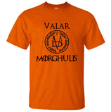 Tshirt Men Valar Morghulis Game of Thrones