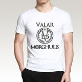 Tshirt Men Valar Morghulis Game of Thrones